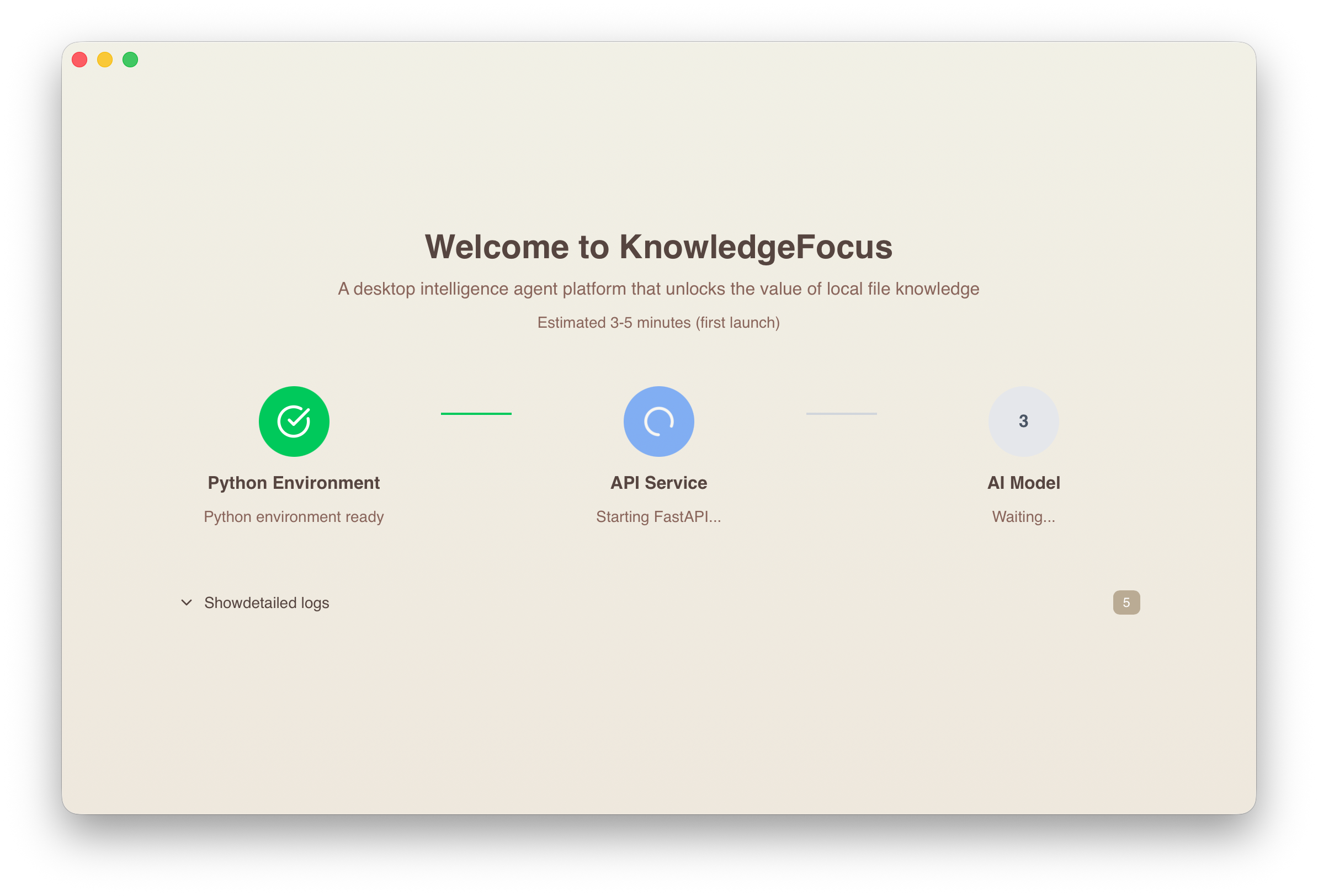 First startup of the Python backend requires compilation time|20